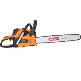 Chainsaw gas 20inch ; 52cc Gasoline Chain Saw for Trees ; Wood Cutting 2-cycle EPA Compliant; Oregon bar