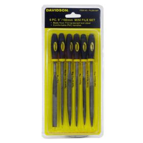 6-pc. 9" Mini File Set