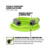 Flexzilla SwivelGrip Garden Lead-in Hose 5/8" x 10' 3/4" - 11 1/2 GHT Fittings ZillaGreen