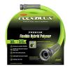 Flexzilla Garden Hose 5/8" x 50' 3/4" - 11 1/2 GHT Fittings ZillaGreen