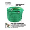 SmartFlex Garden Hose 5/8" x 100' 3/4" - 11 1/2 GHT Fittings