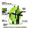 Flexzilla Manual Open Face Air Hose Reel 3/8" x 100'